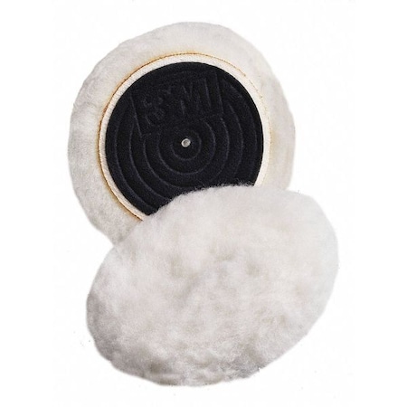 Low Lint Knit II Buffing Pad, 3in 1/2in Pile Ht, 50/pk MPN:28863