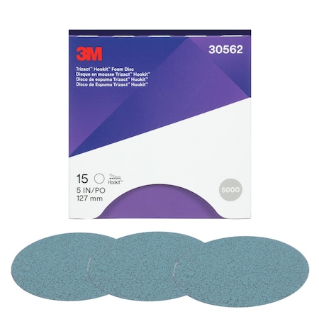 Trizact Hookit Foam Disc, 30562, 5
