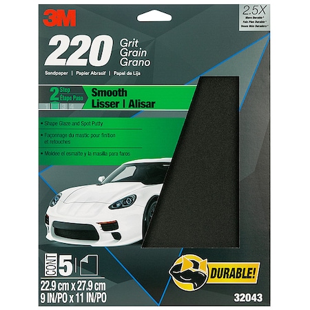 Wetordry Sandpaper, 32043, 9