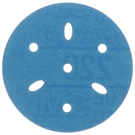 Hook-and-Loop Sanding Disc, Ceramic, 220 Grit, Coated Type, 321U MPN:36147