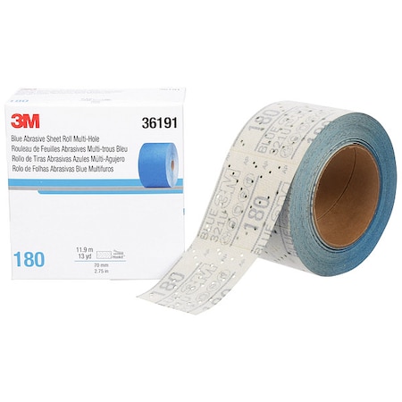 Hook-and-Loop Sanding Disc, Ceramic, 800 Grit, Coated Type, 321U MPN:36169