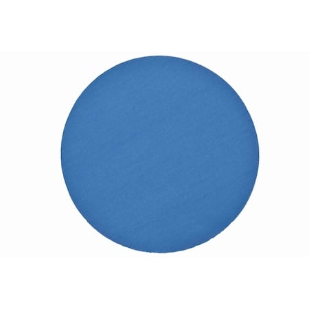 Blue Abrasive Disc, 5 in Dia, Ceramic Aluminum Oxide, 500 Grit MPN:36261