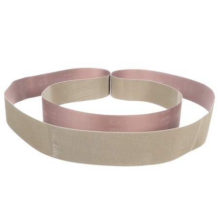 Sanding Belt, 3 in W, 118 in L, Coated, Aluminum Oxide, 30 Grit, Extra Coarse, 307EA MPN:51203