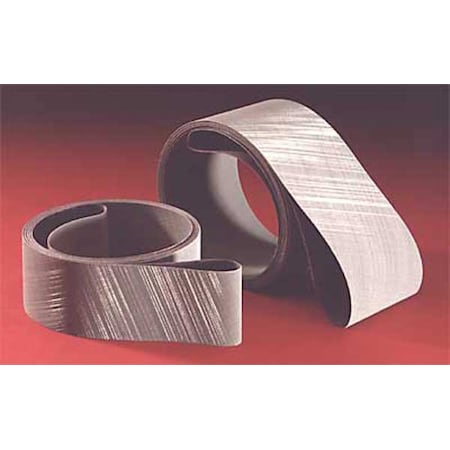 Sanding Belt, 2 in W, 132 in L, Coated, Aluminum Oxide, A45 Grit, Not Applicable, 307EA, Gray MPN:60090004429