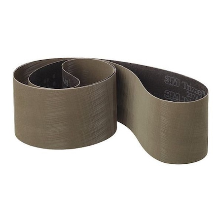 Sanding Belt, 2 in W, 48 in L, Coated, Aluminum Oxide, A160 Grit, Not Applicable, 237AA, Gray MPN:60440164782