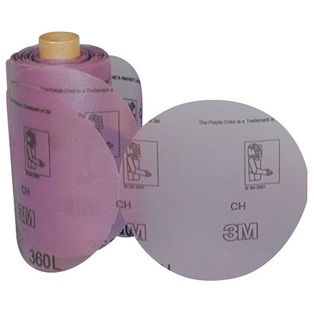 PSA Disc Roll, 6 In, 320 Grit, PK500 MPN:60600110674