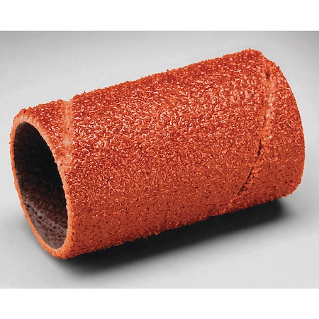 Spiral Band, 1/2 in Dia, 1 in W, 80 Grit MPN:60900002472