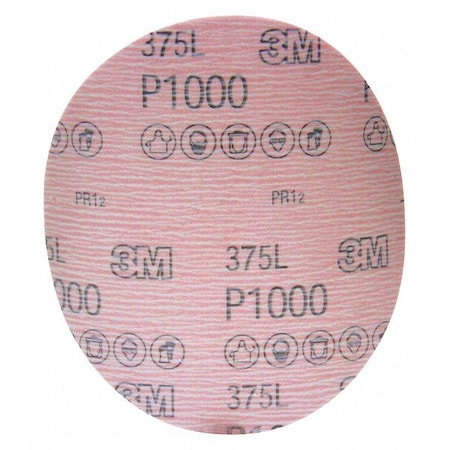 Hookit Film Disc 375L, 6 x NH P1000, 50/, PK250 MPN:7000045405