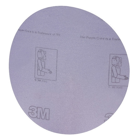 Hook-and-Loop Sanding Disc, 5 in Dia, No Hole, Aluminum Oxide, P240 Grit, Coated Type, 360L MPN:7000045589