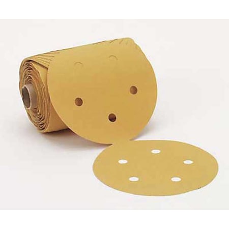 PSA Sanding Disc Roll, 5in Dia, P320 G, PK6 MPN:7000118112