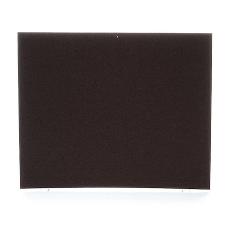 Sanding Belt, 9 in W, 11 in L, Closed Coat, Aluminum Oxide, 120 Grit, Black MPN:7000118255