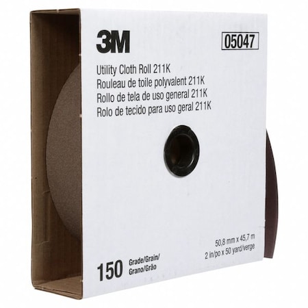 Abrasive Utility Roll, Grit 150, Gray MPN:7000118338