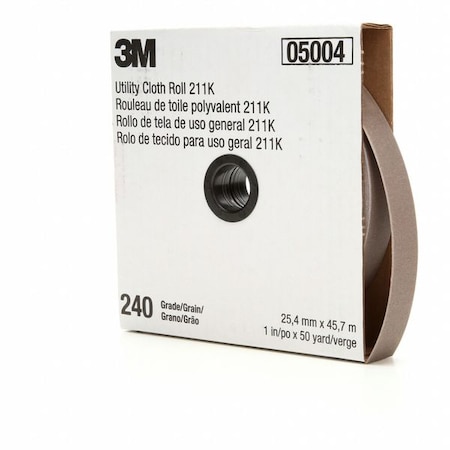 Abrasive Utility Roll, Grit 240, Gray MPN:7000118347