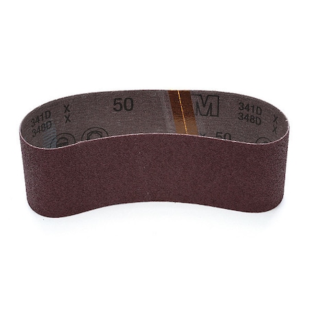 Cloth Belt 341D, 3inx21 in 50 X-weight, 5/inner 25/pk MPN:7000118855