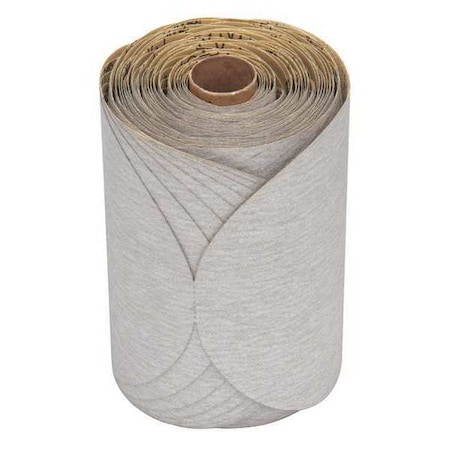 PSA Sanding Disc Roll, 6 in Dia, 180 G MPN:7000119245