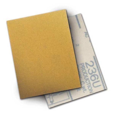 Hookit Paper Sheet 236U, 3inx4in P100 C-w, PK500 MPN:7000119277