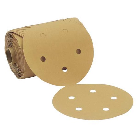 PSA Sanding Disc Roll, 5in Dia, P180 G, PK4 MPN:7000119545