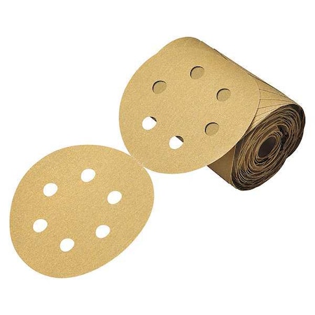 PSA Sanding Disc Roll, 6in Dia, P180 G, PK4 MPN:7000119565