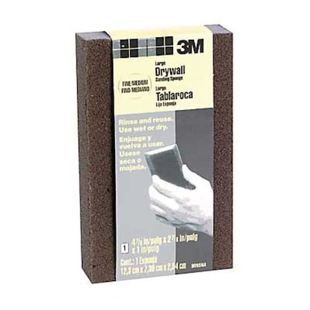 Sanding Sponge, 2 7/8in W, 4 7/8in L, PK24 MPN:7100374726