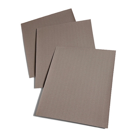 Sanding Belt, 9 in W, 11 in L, Closed Coat, Aluminum Oxide, 500 Grit, Black MPN:7010308017