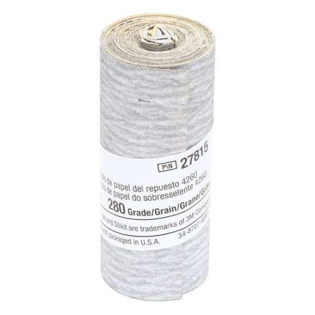Refill Roll, 100 ft. L x 2-1/2in, 280 Grit MPN:7010326458