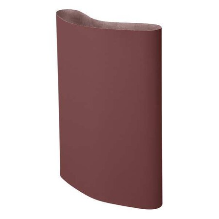 Sanding Belt, 37 in W, 60 in L, Coated, Aluminum Oxide, P100 Grit, Not Applicable, 341D, Brown MPN:7010360545