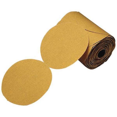 PSA Sanding Disc Roll, 3 1/2in Dia, P120 G MPN:7010361981