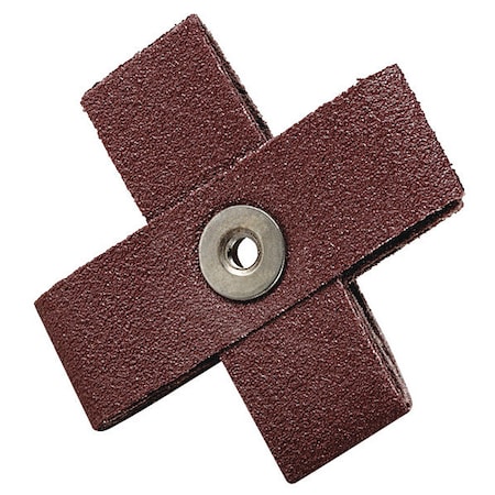 Cross Pad 341D, P180, 1inx1inx3/8in X-wt, PK100 MPN:7010363664