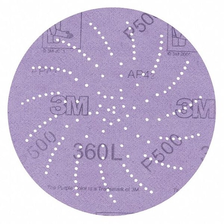 Hookit Clean Sanding Dsc 360L, 20799, 6in, PK500 MPN:7100077621