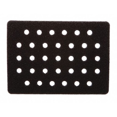 Clean Sanding Pad Hook Saver 28325, 3inx4in 33 Holes, 20/pk MPN:7100114589