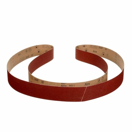 Cloth Belt 384F, 1/2inx12in, 240+ XFwt, Fabri-Lok Splice, 200/pk MPN:7100141448