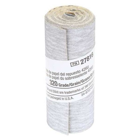 Refill Roll, 100 ft. L x 2-1/2in, 320 Grit MPN:7100143208