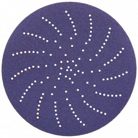 Hook-and-Loop Sanding Disc, Ceramic, 120 Grit, Coated Type, 900DZ MPN:7100284520