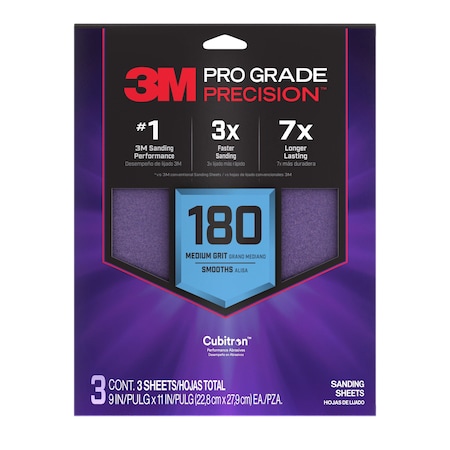 Precision Faster Sanding Sheets, PK3 MPN:7100328423
