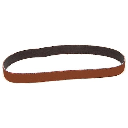 Sanding Belt, Coated, Ceramic, 120 Grit, Not Applicable, 767F, Maroon MPN:767F