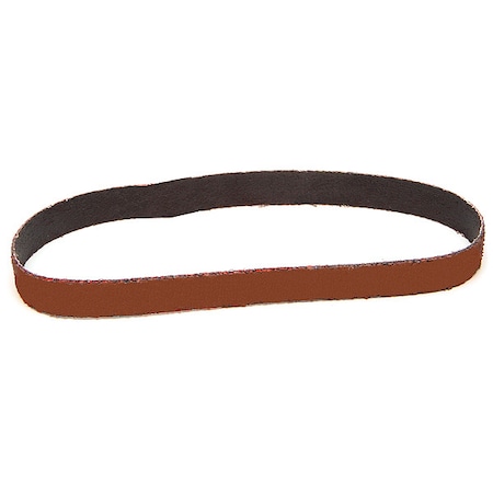 Sanding Belt, Coated, Ceramic, 120 Grit, Not Applicable, 767F, Maroon MPN:767F