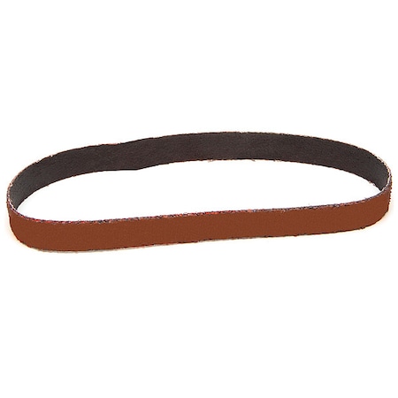 Sanding Belt, Coated, Ceramic, 80 Grit, Not Applicable, 767F, Maroon MPN:767F