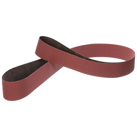 Sanding Belt, Coated, Ceramic, 36 Grit, Not Applicable, 767F, Maroon MPN:767F