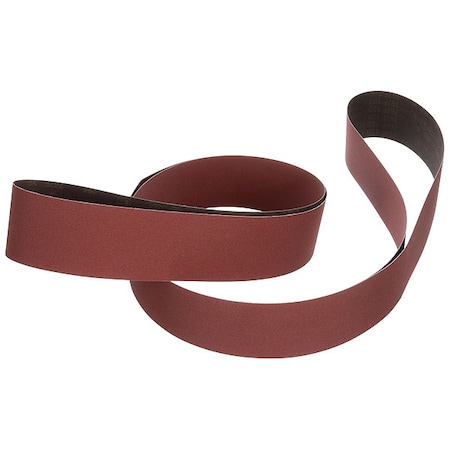 Sanding Belt, Coated, Ceramic, 80 Grit, Not Applicable, 767F, Maroon MPN:767F