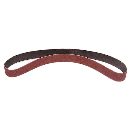 Sanding Belt, Coated, Ceramic, 80 Grit, Not Applicable, 767F, Maroon MPN:767F