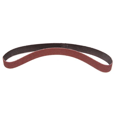 Sanding Belt, Coated, Ceramic, 60 Grit, Not Applicable, 767F, Maroon MPN:767F