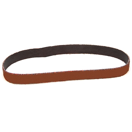 Sanding Belt, Coated, Ceramic, 120 Grit, Not Applicable, 767F, Maroon MPN:767F