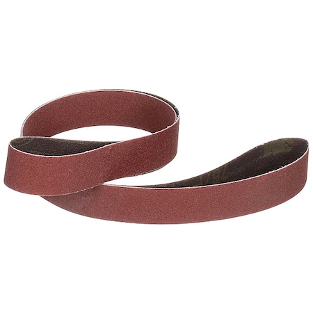 Sanding Belt, Coated, Ceramic, 80 Grit, Not Applicable, 767F, Maroon MPN:767F