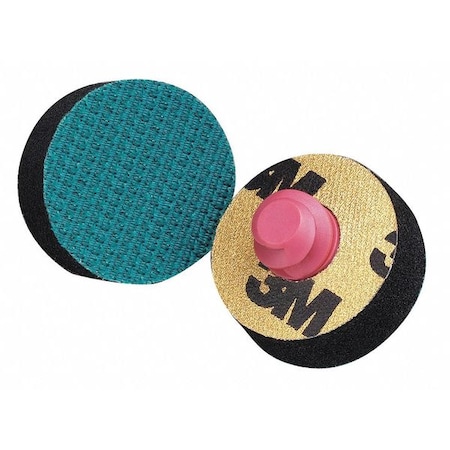 Hookit Roloc Disc Pad Type J 82564, 1 in, PK10 MPN:82564