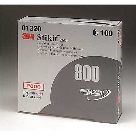 PSA Sanding Disc, Poly, 5in, P600G, PK400 MPN:83678