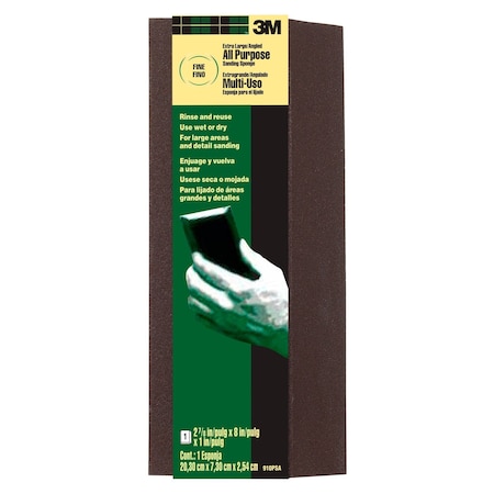 XLarge Single Angle Sanding Spong, PK12 MPN:910PSA-12-CC