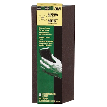 Sanding Sponge, Fine, 8