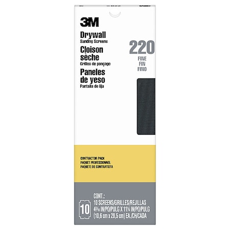 Sanding Sheet, 11/16 in L, PK10 MPN:99436