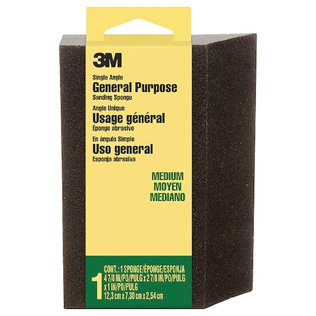 Single-Angle Sanding Sponge, 4 7/8