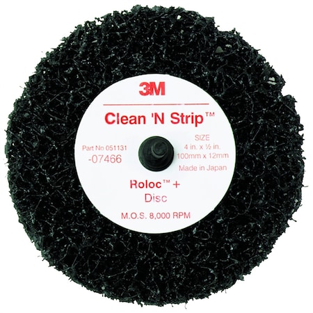 Scotch Brite Clean/Strip Black Disc 4